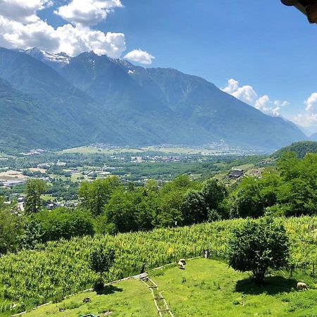 Agriturismo Cavria Castione Andevenno Eksteriør bilde