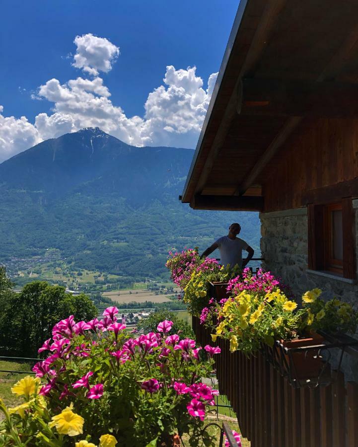 Agriturismo Cavria Castione Andevenno Eksteriør bilde
